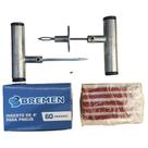 Kit Conserto E Reparo De Pneus C/60 Macarrão Remendos Viluz