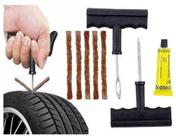 Kit Conserto E Reparo De Pneus Completo c/ Remendos Macarrão - BestFer