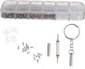 Kit Conserto Para Óculos Com Chave Plaquetas Parafusos