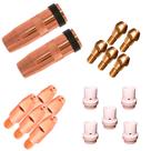 Kit Consumíveis Tocha Mig Mag TBI 260 ESAB Bico 0,9mm (BINZEL)