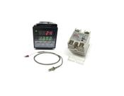 Kit Controlador de Temperatura PID REX C100 + SSR-40DA com Sensor Termopar Tipo K até 600 Graus Celsius