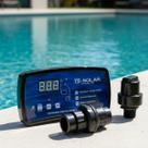 Kit Controlador Digital TS Solar Válvula Quebra Vácuo Válvula de Retenção Elimina Aquecimento