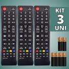 Kit Controle Remoto Compatível Com Samsung Tv Botão Futebol - Escolha Seu Kit