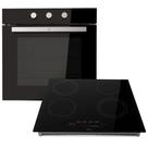 Kit Cooktop Por Indução 4 Bocas E Forno De Embutir 77L Oster 220V