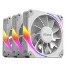 Kit Cooler Fan PCYES Sangue Frio 3 ARGB White Ghost Reverse 120mm Kit Cooler Fan PCYES Sangue Frio 3 ARGB White Ghost Reverse 120mm