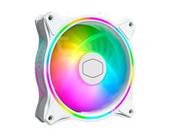 Kit Cooler P/ Gabinete Cooler Master Masterfan MF120 Halo 3 em 1 ARGB 120MM Branco - MFL-B2DW-183PA-