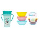 Kit Copo 360 300ml e Pote bolws com 3und Buba