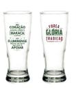 KIT COPO LAGER 300 ML Fluminense C/2 Licenciado Oficial