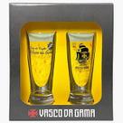 KIT COPO LAGER 300 ML Vasco C/2 Licenciado Oficial