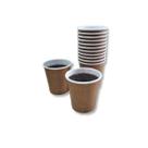 Kit copo papel kraft 60ml com 200 unidades rzkbiopack