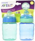 Kit Copo Philips Avent Easy Sippy SCF553/ 25-260ml-2 Pçs Kit Copo Philips Avent Easy Sippy SCF553/ 25-260ml-2 Pçs