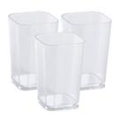 Kit Copo Porta Objetos Escova De Dentes Pincéis Acrílico - Kit Copo Porta Objetos Escova De Dentes Pincéis Acrílico -