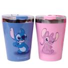 Kit Copo Snap Stitch e Angel Namorados Disney - 300ml Kit Copo Snap Stitch e Angel Namorados Disney - 300ml
