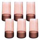 Kit Copos Duo (6 Peças - 540 ml) Bordô