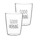 Kit Copos Good Morning (2 Peças - 430 ml) Kit Copos Good Morning (2 Peças - 430 ml)