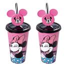 Kit Copos Minnie 500ml Lembrancinha Festa Infantil Sacola Surpresa Aniversário Colecionável