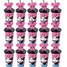 Kit Copos Minnie 500ml Lembrancinha Festa Infantil Sacola Surpresa Aniversário Colecionável