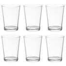 kit Copos Vidro 200ml Suco Água Refri Kit C/ 6pcs Vidro Reforçado