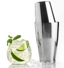 Kit Coqueteleira Boston 820ml Aço Inox Profissional Shaker