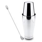 Kit Coqueteleira Boston e Colher Bailarina com Garfo Weck