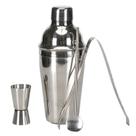 Kit Coqueteleira INOX 500ml/16.90oz 4Pçs-Gamma