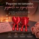 Kit Coração e Rosa Articulados 3D Decorativos Presente Criativo e Romântico dia dos namorados Kit Coração e Rosa Articulados 3D Decorativos Presente Criativo e Romântico dia dos namorados
