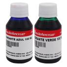 Kit Corante Azul e Verde