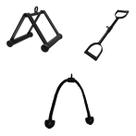 Kit Corda De Tríceps e Triângulo e Pulley Neutro De 60 Cm