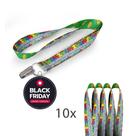 Kit Cordão Chaveiro de Crachá Para Identificação de Autista/autismo e Deficiência Oculta - 10 Un Kit Cordão Chaveiro de Crachá Para Identificação de Autista/autismo e Deficiência Oculta - 10 Un