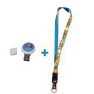 Kit Cordão de identificação Autistas e Pendrive informativo