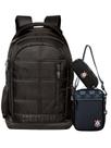 Kit Corinthians Mochila Esportiva + Lancheira + Estojo Duplo