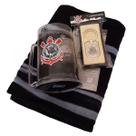 Kit Corinthians Oficial - Caneca e Chaveiro + Toalha de Banho