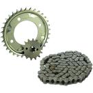 Kit coroa e pinhão Honda Pop 110I 2015 a 2024 Nakata TM10156