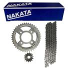 Kit Coroa Pinhão Corrente - Cg 125 2005 A 2018 - Tm10115 Kit Coroa Pinhão Corrente - Cg 125 2005 A 2018 - Tm10115