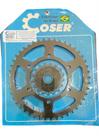 Kit coroa/pinhao suzuki gsxr 750 srad 11-20 (45 x 17) coser