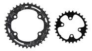 Kit Coroa Shimano Deore M4100 2x10 36x26 Bcd 96 Assimétrico