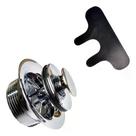Kit Corpo E Plug Dreno Ralo Para Banheiras Jacuzzi Com Dispositivo