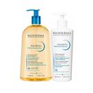 Kit Corporal Bioderma Atoderm - Óleo de Banho Hidratante e Creme Corporal