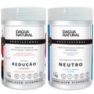 Kit Corporal Dagua Natural 1x Creme de Massagem Pimenta Negra 1kg + 1x Creme de Massagem Neutro 1kg