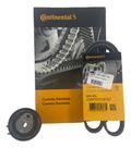 Kit correia dentada e alternador e tensor kombi 1.4 flex