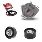 Kit Correia Dentada E Bomba Agua Chery Face S18 1.3 16v