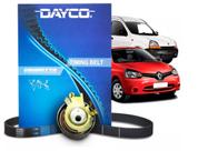 Kit Correia Dentada e Tensor Clio Sandero Logan March 1.0 16v