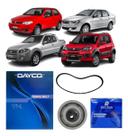 Kit Correia Dentada e Tensor Palio Uno Strada Siena Doblo Fiorino Grand Siena Idea Punto 2009 a 2024