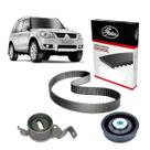 Kit Correia Dentada Pajero Tr4 2003 Polia Alternador Tensor