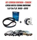 Kit correia dentada + tensor Corsa Hatch / Sedan / Montana 1.0/1.4/1.8 2002 - 2012 Kit correia dentada + tensor Corsa Hatch / Sedan / Montana 1.0/1.4/1.8 2002 - 2012