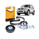 Kit Correia Dentada Tensor Pajero Tr4 2001 Polia Alternador