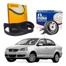 Kit Correia Dentada Tensor Polo Sedan 1.6 8v 2008 A 2014