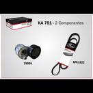 Kit correia micro V Renault Duster 2012 a 2016 Gates KA751