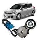 Kit Correia Poly-v Alternador Nissan Tiida 1.8 16v 2012 2013
