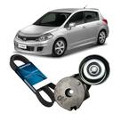 Kit Correia Poly-v Alternador Tiida 1.8 16v 2008 A 2013